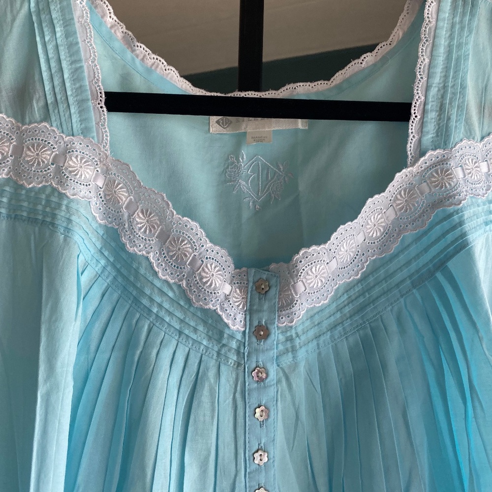Beautiful EILLEEN WEST sleeveless ballet length nightgown not size 3x